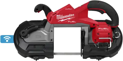 Aku pásová pila Milwaukee M18 FBS127DO-0C s hlubokým řezem a duálním spínačem s funkcí ONE-KEY™ (bez aku) 4933498311 (MI4933498311)